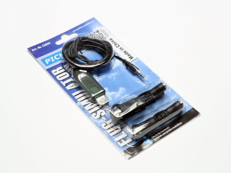 Flugsimulator V.2 / USB Anschußkabel/Adapter