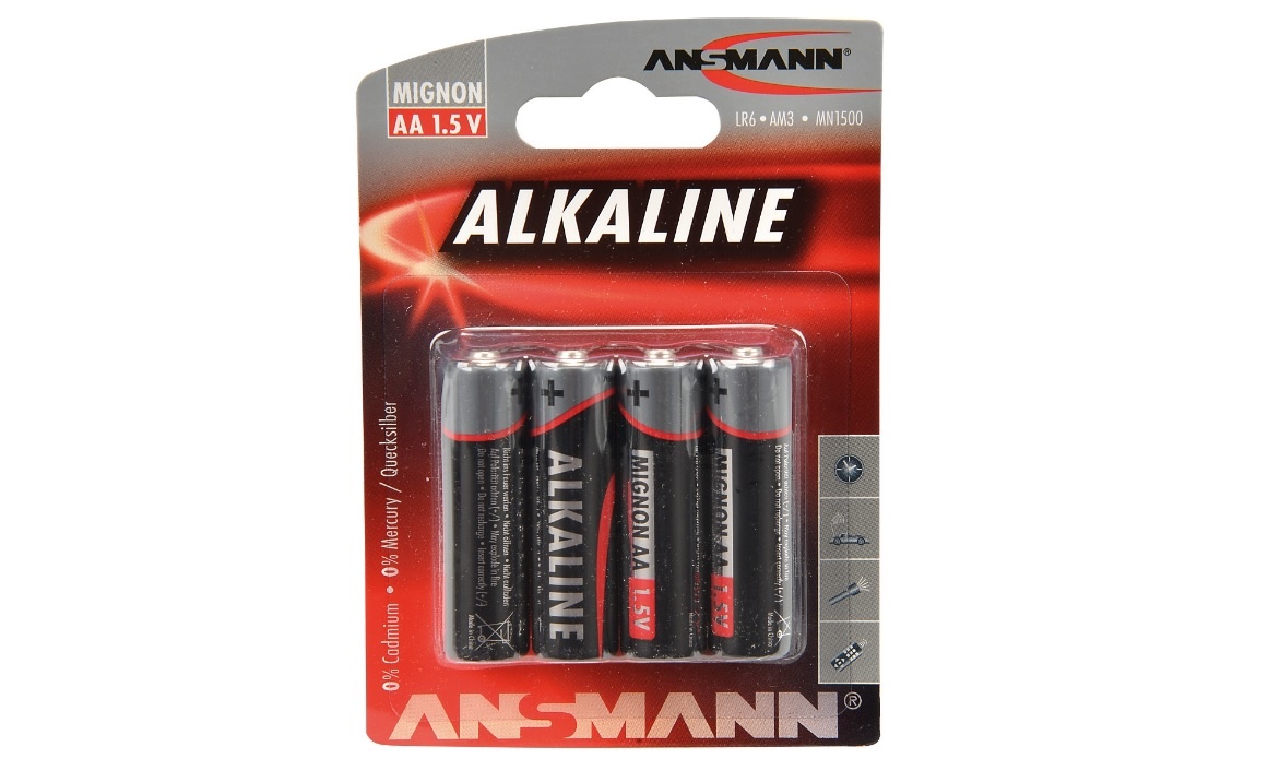 Batterie Mignon/AA 1,5V (R6) 4 Stück