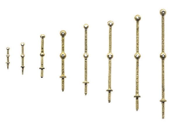 Relingst&uuml;tze 30mm 2 Durchz&uuml;ge (10 St&uuml;ck)