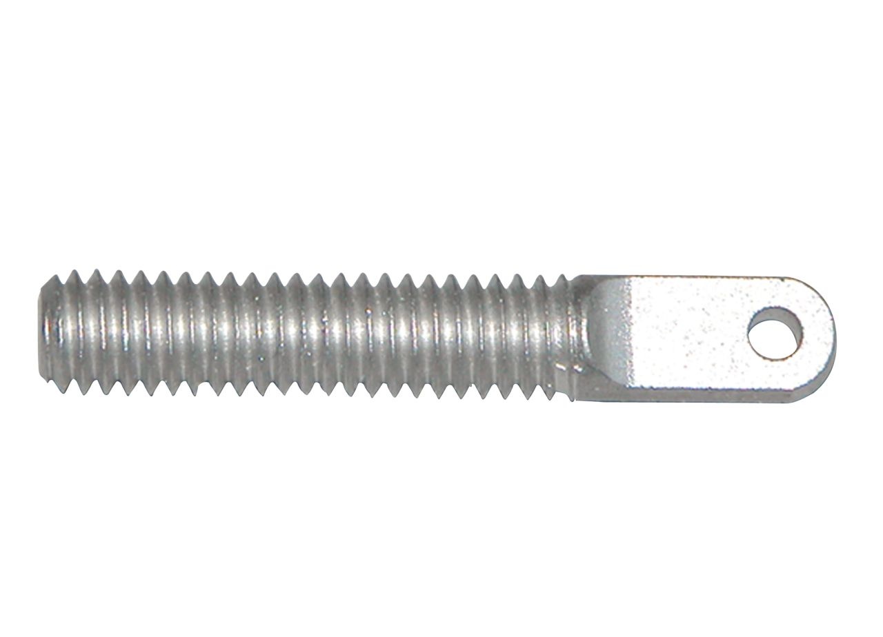 Kugelgelenk M4 mit 8mm Flanschkugel (4mm Bohrung), (VE 2)